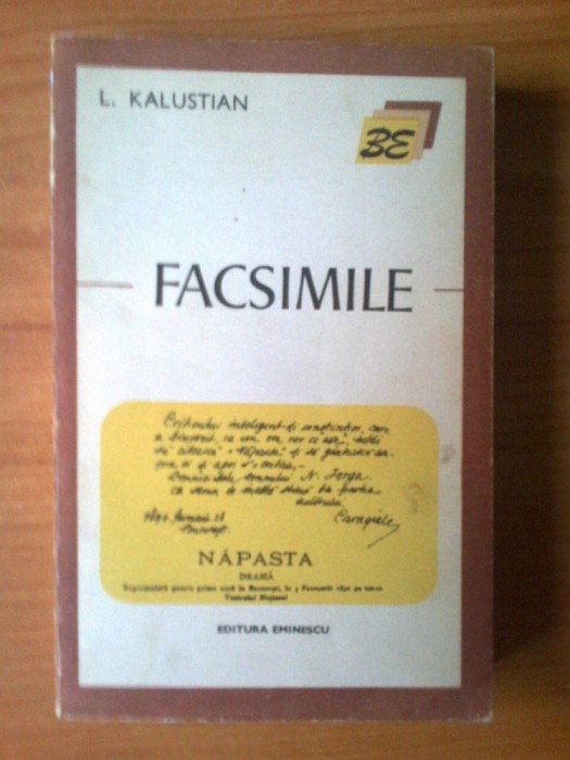 e3 L. Kalustian - Facsimile