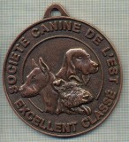 ATAM2001 MEDALIE MARE 11 -TEMA CANINA- SOCIETE CANINE DE L&#039;EST -EXCELLENT CLASSE -FRANTA - starea care se vede