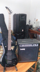 amplificator bass si chitara bass foto