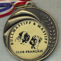 ATAM2001 MEDALIE 05 - TEMA CANINA - CLUB FRANCAIS DU BULLMASTIFF &amp; MASTIFF -FRANTA - panglica tricolorul francez- starea care se vede