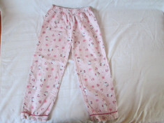 PANTALONI PIJAMA 7-9 ANI HELLO KITTY,TR GRATUIT,COMANDA MINIMA 30 LEI foto