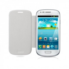 Husa Eleganta Toc Flip Cover Samsung Galaxy S3 MINI i8190 + Folie Protectie foto