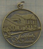 ATAM2001 MEDALIE 55 - SOUTHFORK RANCH A TEXAS LEGEND - LOCUL FILMARILOR LA CELEBRUL FILM AMERICAN ,,DALLAS&quot; - starea care se vede