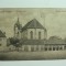 SEBESUL SASESC - MUHLBACH - BISERICA EVANGHELICA - INCEPUT DE 1900 - SEPIA