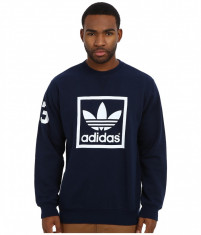 Hanorac barbati adidas Originals 3Foil Crew | 100% originali | Livrare cca 10 zile lucratoare | Aducem pe comanda orice produs din SUA foto