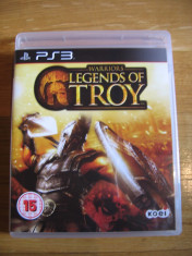 JOC PS3 WARRIORS LEGENDS OF TROY ORIGINAL SIGILAT / DARK WADDER foto