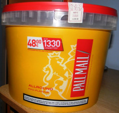 Tabac 650 g Pal Mall pt 1330 tigarete E X T R A V O L U M E foto