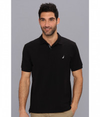 barbati Nautica S/S Solid Polo With Tape | Produs100% original | Livrare cca 10 zile lucratoare | Aducem pe comanda orice produs din SUA foto