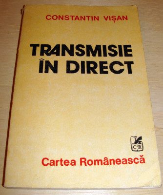 TRANSMISIE IN DIRECT - Constantin Visan foto