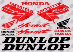 Honda Hornet Kit_Sticker Motor_Scuter_Tuning_MDEC-056-Dimensiune: 35 cm. X 24.5 cm. - Orice culoare, Orice dimensiune foto