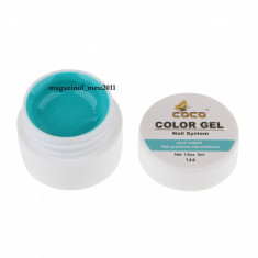 Gel UV / LED color pentru unghii false COCO de 5gr, geluri uv colorate mate Cod 144 foto