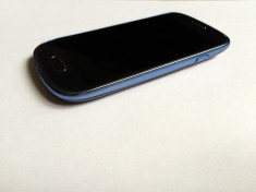 Samsung Galaxy S3 Mini i8190 Blue Albastru Impecabil CA NOU Neverlocked Okazie !!! foto