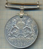 ATAM2001 MEDALIE 90 - THE DEFENCE MEDAL 1939&amp;amp;ndash;1945 -MAREA BRITANIE -REGELE GEORGE VI -AL DOILEA RAZBOI MONDIAL -starea care se vede