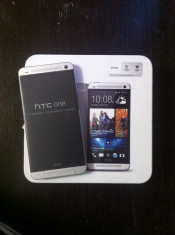 HTC One, 32GB, Silver - neverlocked, nou, 2 ani garantie foto