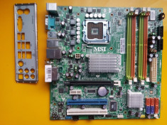 Placa De Baza 775,MSI MS-7502,Cipset G33,ICH9,Bios 13.01.2010,import Germania foto