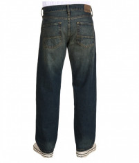 Blugi Nautica Loose-Fit Crosshatch Jean in Crossed Indigo|100% original|Livr. din SUA in cca 10 zile foto