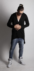 Hanorac Cardigan asimetric zara swag foto