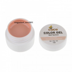 Gel UV / LED color pentru unghii false COCO de 5gr, geluri uv colorate mate Cod 159 foto