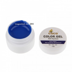 Gel UV / LED color pentru unghii false COCO de 5gr, gel mat opac Cod 135 foto