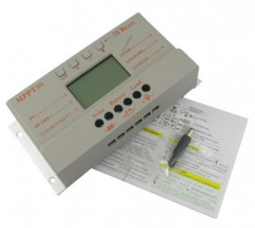 Controller MPPT 30A LCD 12V 24V 380W 760W USB Regulator Panou Fotovoltaic solar foto