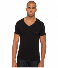 barbati Emporio Armani Stretch Cotton V-Neck Tee | Produs100% original | Livrare cca 10 zile lucratoare | Aducem pe comanda orice produs din SUA foto