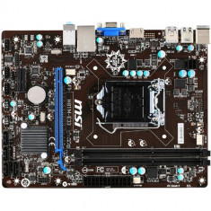 Placa de baza MSI H81M-E33 , 2x DDR3, vga hdmi on board, SATA 3 USB 3, bulk, garantie scrisa 6 luni foto