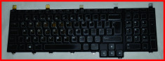 Tastatura ORIGINALA Iluminata Backlit Dell Alienware M17X GMCD3 foto