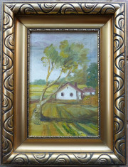 Casa taraneasca - semnat M.H.Georgescu foto