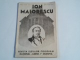 ION MAIORESCU - REVISTA ELEVILOR COLEGIULUI NATIONAL &quot;CAROL I&quot; CRAIOVA ~ APR.-IUNIE 1934 ~