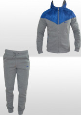 Trening Nike Old School Sportswear Type Conic Bumbac Blue Gri B 118 foto