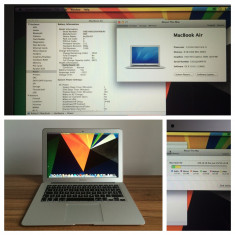 MacBook Air Core i5 1,3GHz Haswell 13&amp;quot; Mid 2013 | 256Gb SSD 8Gb RAM | Impecabil - 51 cicluri foto