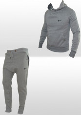 Trening - Nike - Cr Ronaldo - Street Edition - Gri - Din Bumbac - Pantaloni cu Semitur - Conic - Masuri S M L XL B116 foto