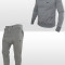 Trening - Nike - Cr Ronaldo - Street Edition - Gri - Din Bumbac - Pantaloni cu Semitur - Conic - Masuri S M L XL B116