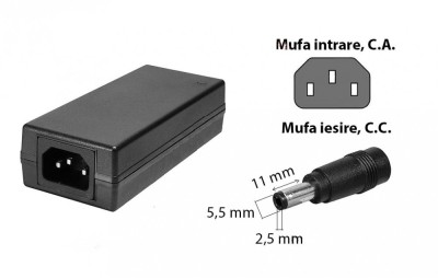 INCARCATOR ALIMENTATOR SURSA 12V 6A foto