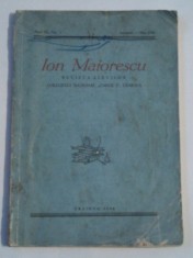 ION MAIORESCU - REVISTA ELEVILOR COLEGIULUI NATIONAL &amp;quot;CAROL I&amp;quot; CRAIOVA ~ IAN.-MAI 1946 ~ foto