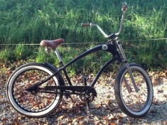 Bicicleta Electra Straight 8 - cruiser chopper - cauciucuri cu talon alb ! foto