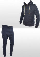 Trening - Adidas - Bleumarin - New Collection - Pantaloni Conici - Simplu - Masuri S M L XL B119 foto