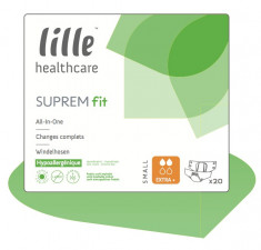 Scutece pentru incontinenta moderata Lille Suprem Fit Extra Plus marimea Small foto