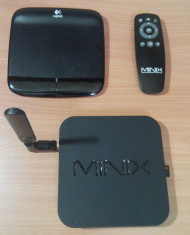 MiniPC Minix X7 + TouchPad Logitech - Android 4.4 Box foto