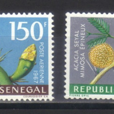 SENEGAL 1967, Flora, serie neuzată, MNH