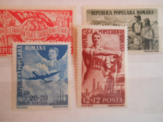 1948 LP 233 1 Mai Ziua muncii MNH foto