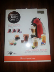 Irezistibil !! Cafetiera , Expresor NOU KRUPS Nescafe Dolce Gusto Piccolo KP100631, 0.6l, 1500W, 15 bar, rosu, Expresso foto