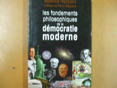 M. Hecquard Les fondementes philosophiques de la democratie moderne Paris 2007 foto