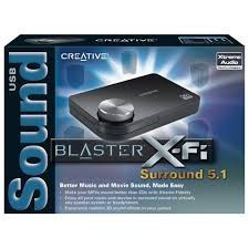 Creative Sound Blaster X-Fi Surround 5.1 USB foto