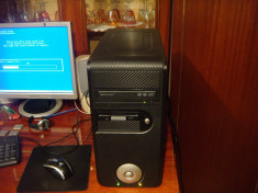 Unitate PC dual core pentium D940 3.2Ghz x 2 cash 4Mb fsb 800 ram 2gb ddr2 video ati hd2400pro HDMI hdd 200Gb dvdwriter /sunet 8 canale /fireware/opti foto