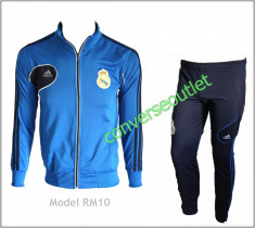 Trening ADIDAS REAL MADRID - Bluza ADIDAS si Pantaloni Conici ADIDAS - Modele si Culori diverse - Pret special - Calitate Garantata - LIVRARE GRATUITA foto