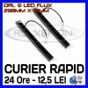 DRL 9-LED Flux - 298mm x 31mm - DAYTIME RUNNING LIGHT - LUMINI DE ZI, Universal, ZDM