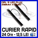 Cumpara ieftin DRL 9-LED Flux - 298mm x 31mm - DAYTIME RUNNING LIGHT - LUMINI DE ZI, Universal