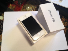 Oferta vand IPHONE 4S 32 GB alb + plus toate accesoriile - NEGOCIABIL foto