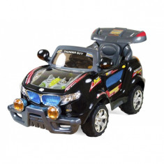 Masinuta electrica copii MyKids Thunder Suv 631 R Negru foto